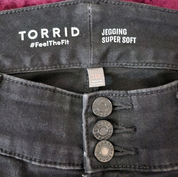 Torrid Jegging High Rise Skinny Jeans - Picture 4 of 5